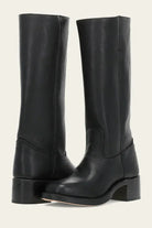 Anya classic western boots in yellow, paired with a flowy dress, illustrating their versatile styling potential.