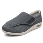 The black variant of the Elara diabetic comfort shoe, presenting a classic and versatile option for everyday wear.
