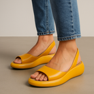 Pair of colorful Zara open-toe non-slip sandals arranged neatly, showcasing the available color palette.